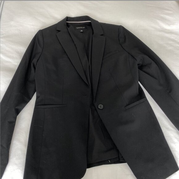 Banana Republic Long and Lean Black Blazer SIZE 6 - Picture 5 of 5